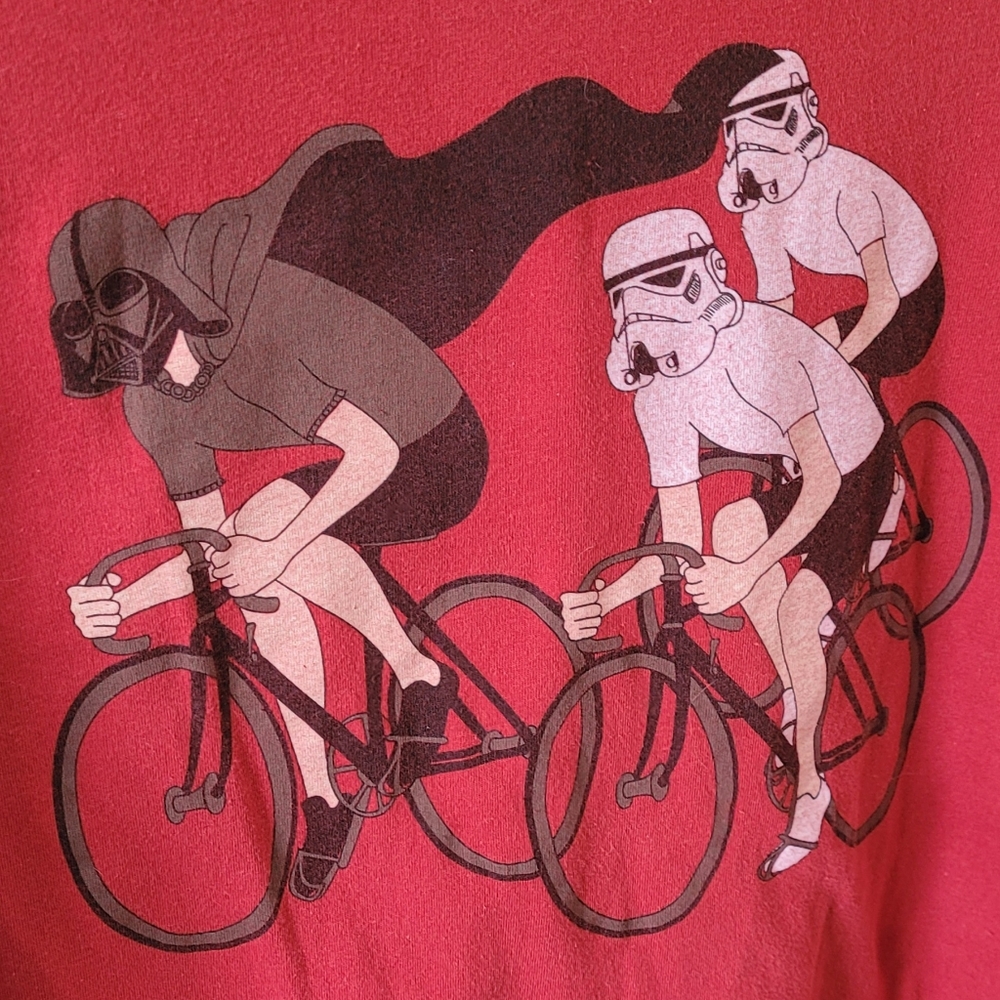 Darth Vader and Stormtroopers...on bikes T-Shirt